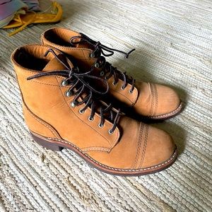 Red Wing Womens Iron Ranger 3367 Nubuck Boots